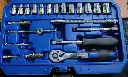 Eastman E-2260 46-Piece 1/4" SQ Socket Set with Mirror Finish