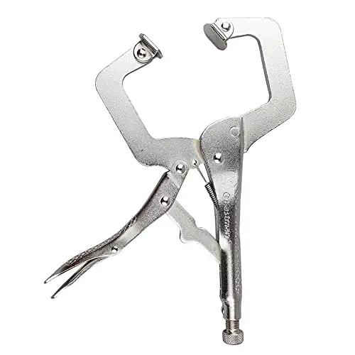 Eastman C-Clamp Plier, 11/275 mm, Selected Alloy Steel with 5mm Hex Key Control - E-2253