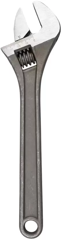 EASTMAN E-2051 Adjustable Wrench (Phosphate Finish), 12"/300 mm, Single Sided Flare Nut Wrench