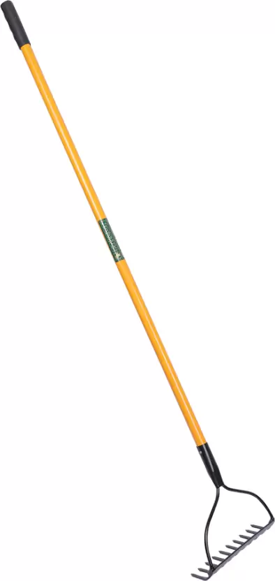 Falcon Garden Bow Rake 12 Teeth with Handle and Grip, FBRH-0121