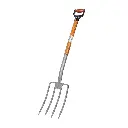 Falcon SPDF-8900 Steel Digging Fork, Multicolor