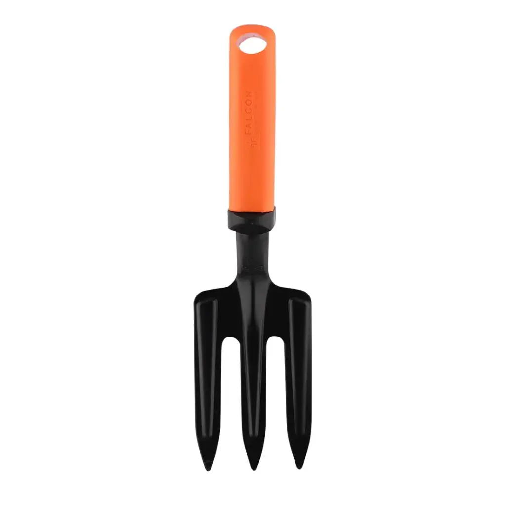 Falcon FWF-1001 Steel Hand Weeding Fork - Durable Tool for Planting and Row Making