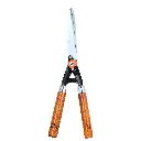 Falcon FHS-999 (W) Premium Hedge Shear - Classic Wooden Handle with 10"