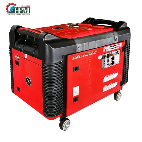 4 KVA Himalayan Petrol Inverter Generator, Model Osprey HP-40is, Recoil & Self Start