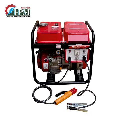 200 Amps Petrol Welding Generator , Model HPW-250D, Recoil Start