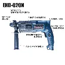 Eastman EHD020N 500W Hammer Drill, 20 mm Capacity