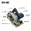 Eastman ECS185 1300W Circular Saw