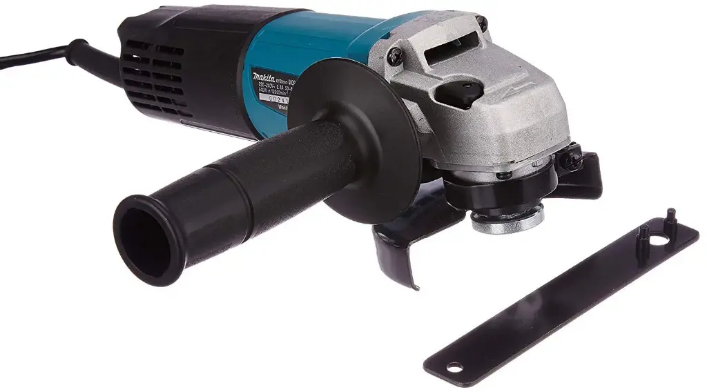 Makita M0910B Angle Grinder - 100mm, 540W, Corded Electric, Blue and Black