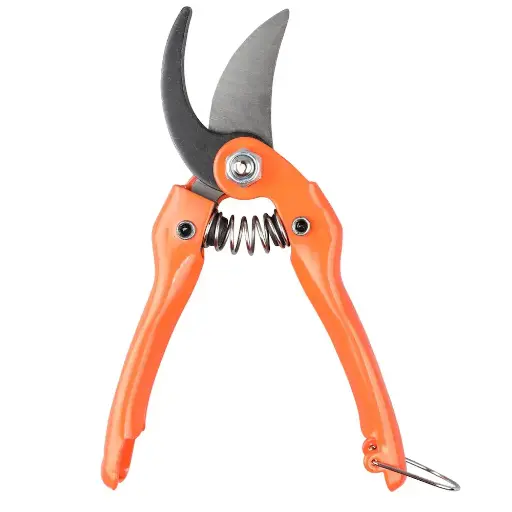 Eastman 190mm Curved Jaw Pruning Shears - Stainless Steel & Alloy Steel E-3025