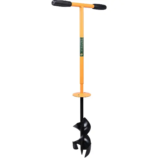 FALCON FPHD-1904 Post Hole Digger/Auger 4" diameter: Efficient Digging Tool for Soil, Agriculture, Farming, and Gardening