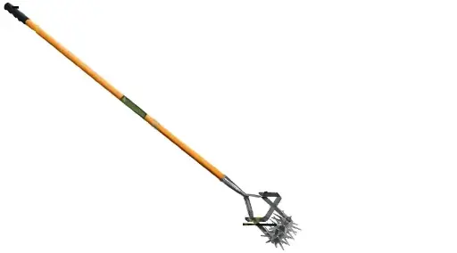 Falcon Hand Soil Tiller with Weeding Blade, Steel Handle, and Grip, FGHT-3099: Versatile Gardening Tool