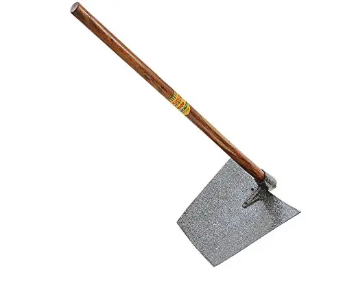 Falcon SPKW-1000 Steel Garden Spade with Wooden Handle, Multicolor