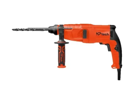 KP Tech SDS-Plus Rotary Hammer | 500W | With 3 SDS-PLUS Drills - BK -RHD20