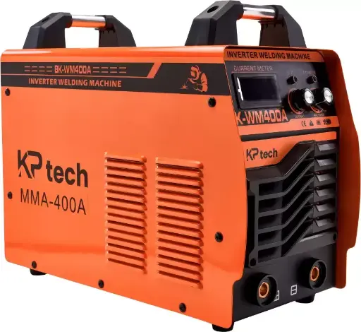 KP TECH Inverter Arc Welding Machine 400 AMP | Single Phase | Electrode Diameter 1.6-5.0 MM -BK-WM400A