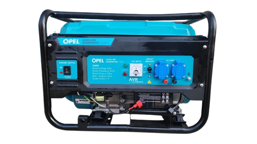 Opel 7kV Gasoline Generator (Petrol) Powered Generator with Electric Start