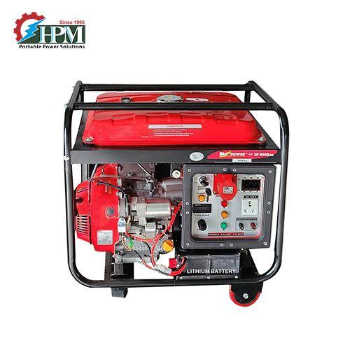 10 KVA Portable Petrol Generator - 3 Phase , Model HP-3P-13000E, Recoil & Self Start