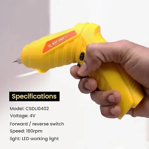 MAF PRO CDSLI0402 4V Cordless Screwdriver Kit