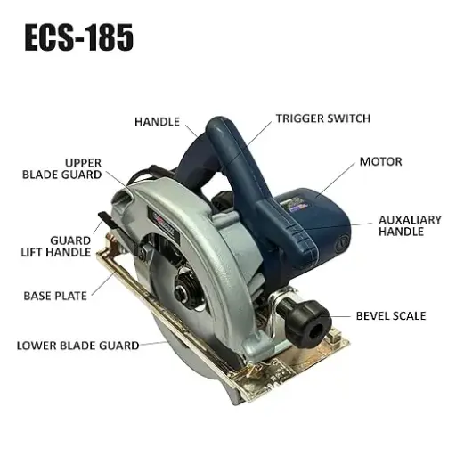 Eastman ECS185 1300W Circular Saw