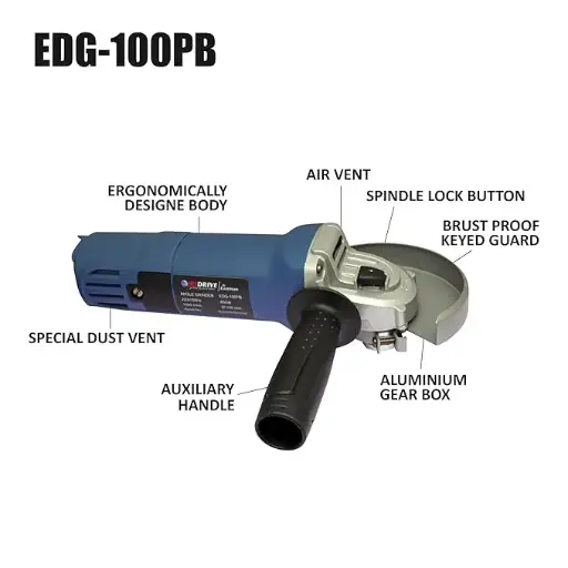 Eastman EDG100PB Angle Grinder 850W 100mm